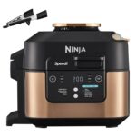 Ninja Speedi ON400EUCP Olla Exprés Multifunción 10 en 1, negro y cobre