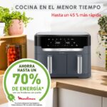 Moulinex XXL Dual Easy Fry EZ942BF0, 11 L, doble cesta, 7 programas - Imagen 4