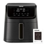 DEIME Freidora de Aire 6,2 qt, 1500 W, 10 programas, gran capacidad - Imagen 6