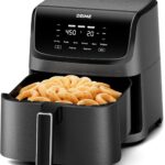 DEIME Freidora de Aire 6,2 qt, 1500 W, 10 programas, gran capacidad