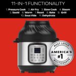 Instant Pot Duo Crisp + Air Fryer, 5,7 L, multicooker 11 en 1 - Imagen 4