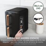 Ninja Double Stack XL SL400EUCP Freidora de Aire, 9,5 L, negro/cobre - Imagen 2