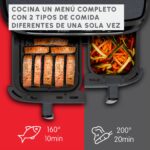 Moulinex XXL Dual Easy Fry EZ942BF0, 11 L, doble cesta, 7 programas - Imagen 2