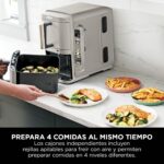 Ninja Double Stack XL SL451EUSD Freidora de Aire, 9,5 L, Piedra Dorada - Imagen 5